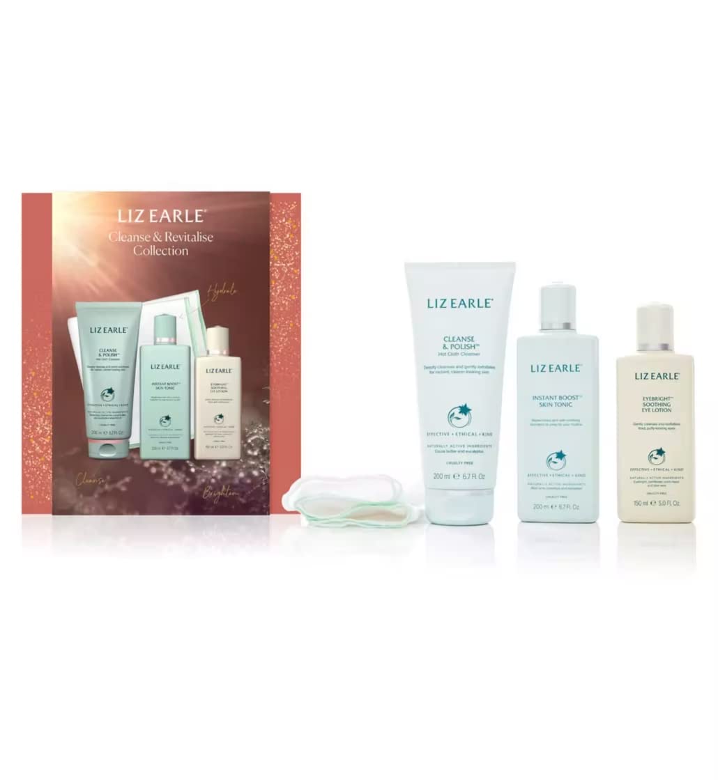 Liz Earle Cleanse & Revitalise Gift Set (Worth £68)