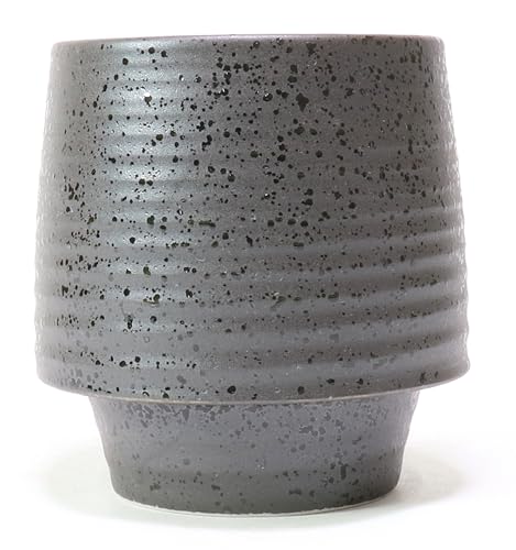 Set de 5 vasos de cerámica apilables 8 x 8.4 cm miniatura 5
