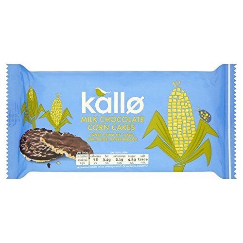 Kallo Milk Chocolate Corn Cakes 100g Grocery & Gourmet