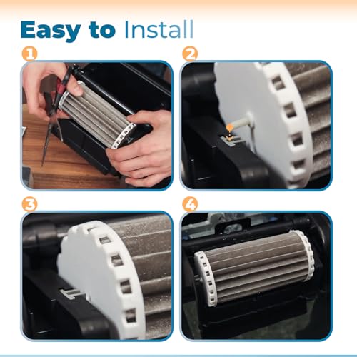 Image of ANTOBLE PRBW150B 150B Bio Wheel Assembly Fish Tank Aquarium Filter Compatible with Marineland Penguin 150 Bio-Wheel Power Filters