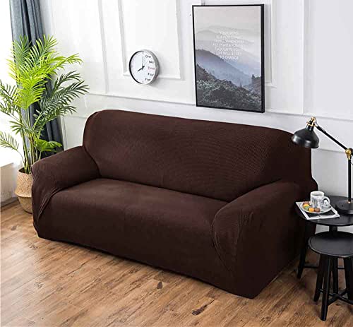 Housse de canapé extensible anti-plis pour rénover un sofa usé de 140-228cm - 2