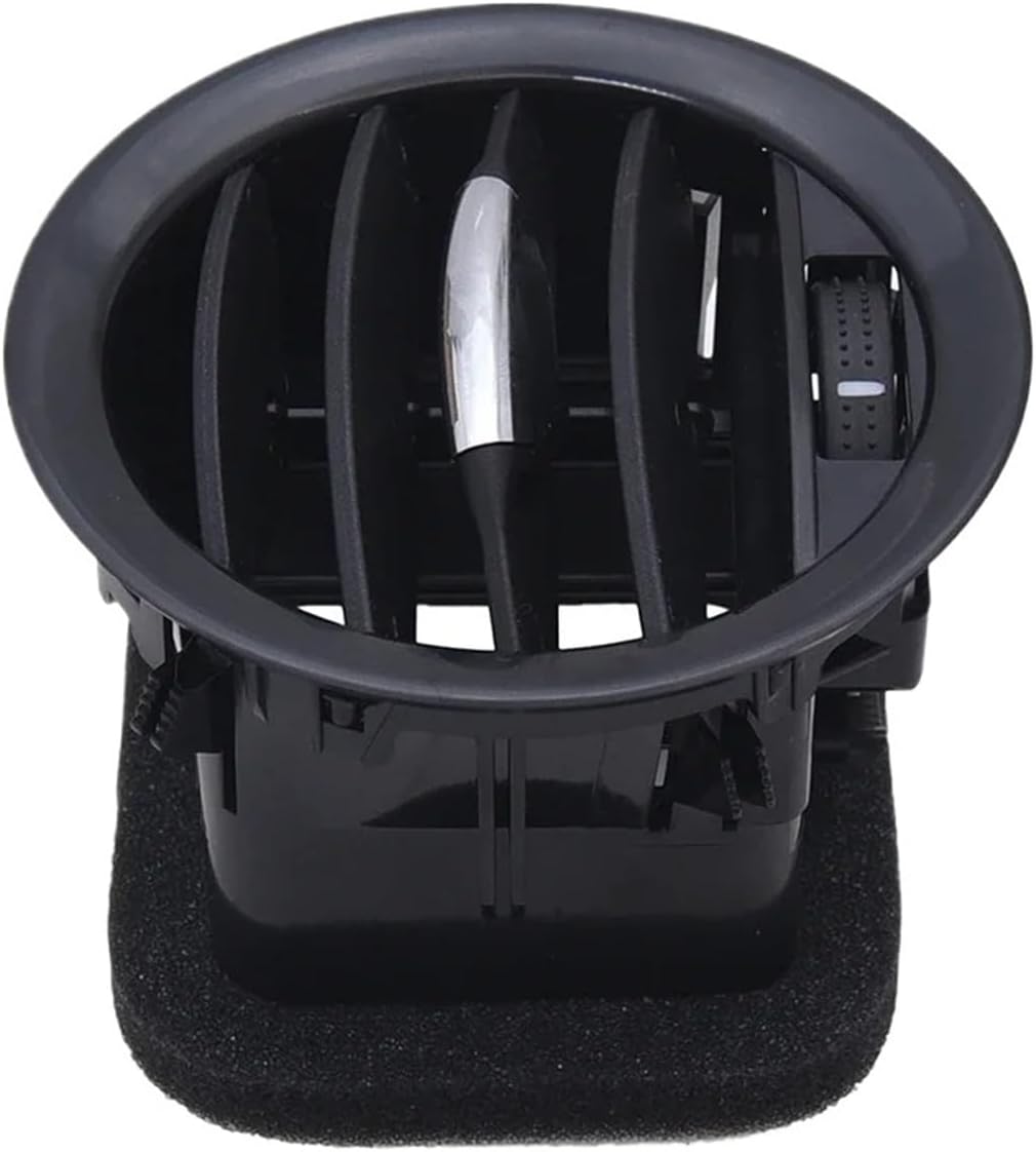 Automotive Air Conditioning Vents 13417363 2201099 A/C Air Vent Cover Outlet Grille Fit for Opel ADAM Corsa D MK3 Fit for Vauxhall Black/Chrome Nice-Looking(Full Chrome)
