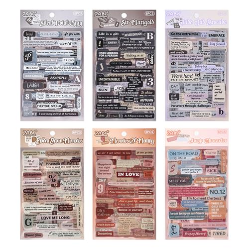 800 Piezas Pegatinas Scrapbooking, 36 Hojas Scrapbook Pegatinas Aesthetic, Para Diy Libro De Fotos Diario Journaling