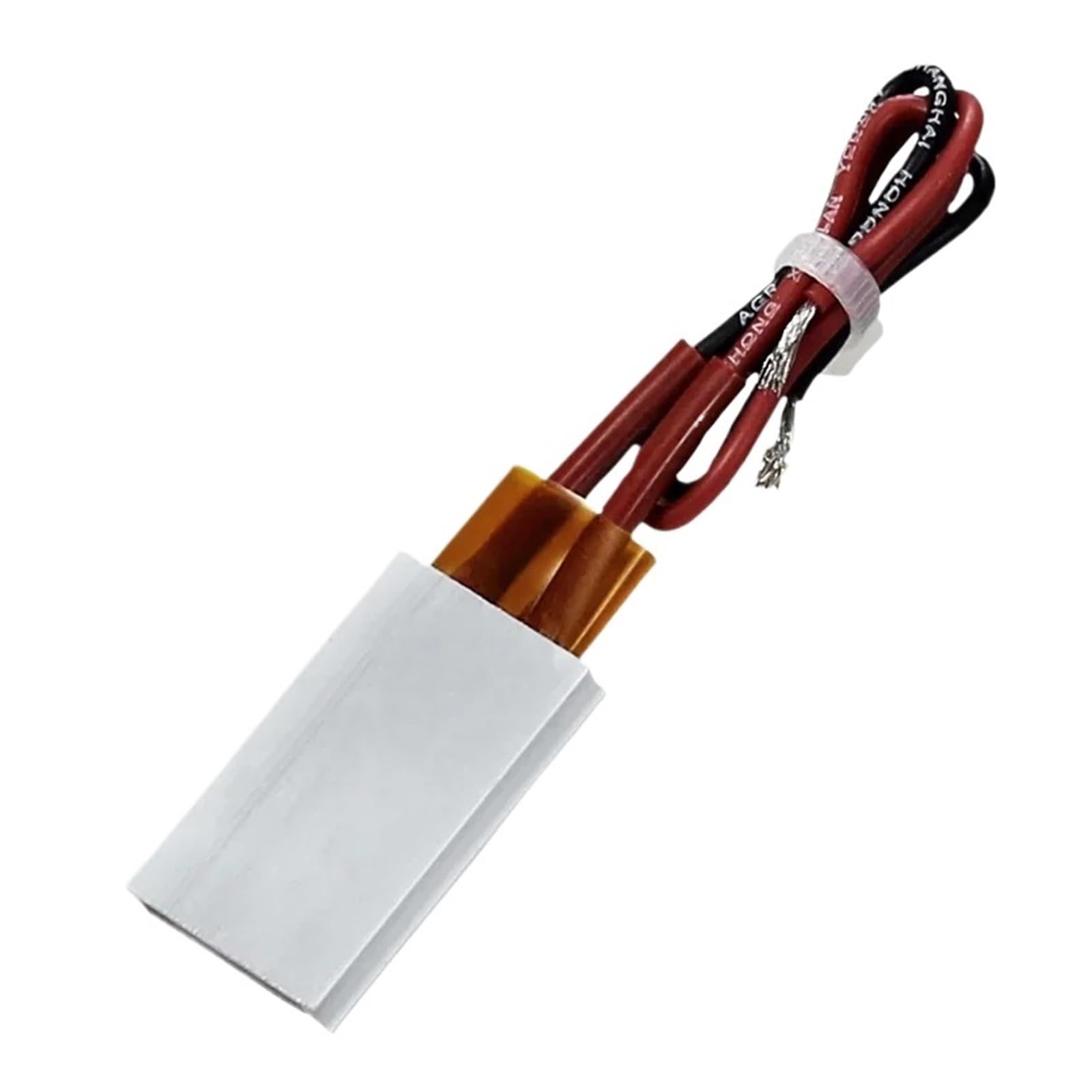 Element grzejny PTC, arkusz grzewczy o stałej temperaturze | 1 szt. Wielonapięciowy 12 V – 220 V, 35 × 21 × 5 mm(24v - 200 Degrees)