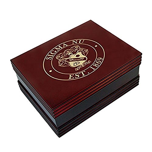 Sigma Nu Engraved Keepsake Box