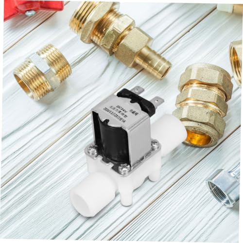 Electroválvula de agua 24V normalmente cerrada con rosca externa para sistemas hidráulicos 6