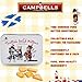 Campbells Shortbread Scottish Wild Kittens Assorted Cookies Tin 5.3 Oz (150g) - Pure Butter Scottish Shortbread Cookies from Scotland, British Tea Biscuits, Assortment Gift Tin for Cat Lovers