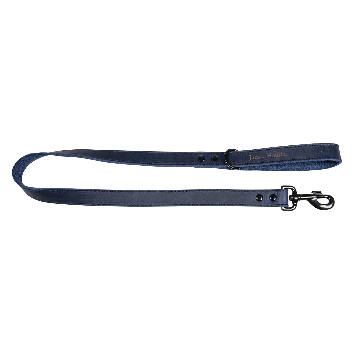 JACK AND VANILLA, Dog Lead, Black Label Model, Blue, Size 25 mm x 100 cm
