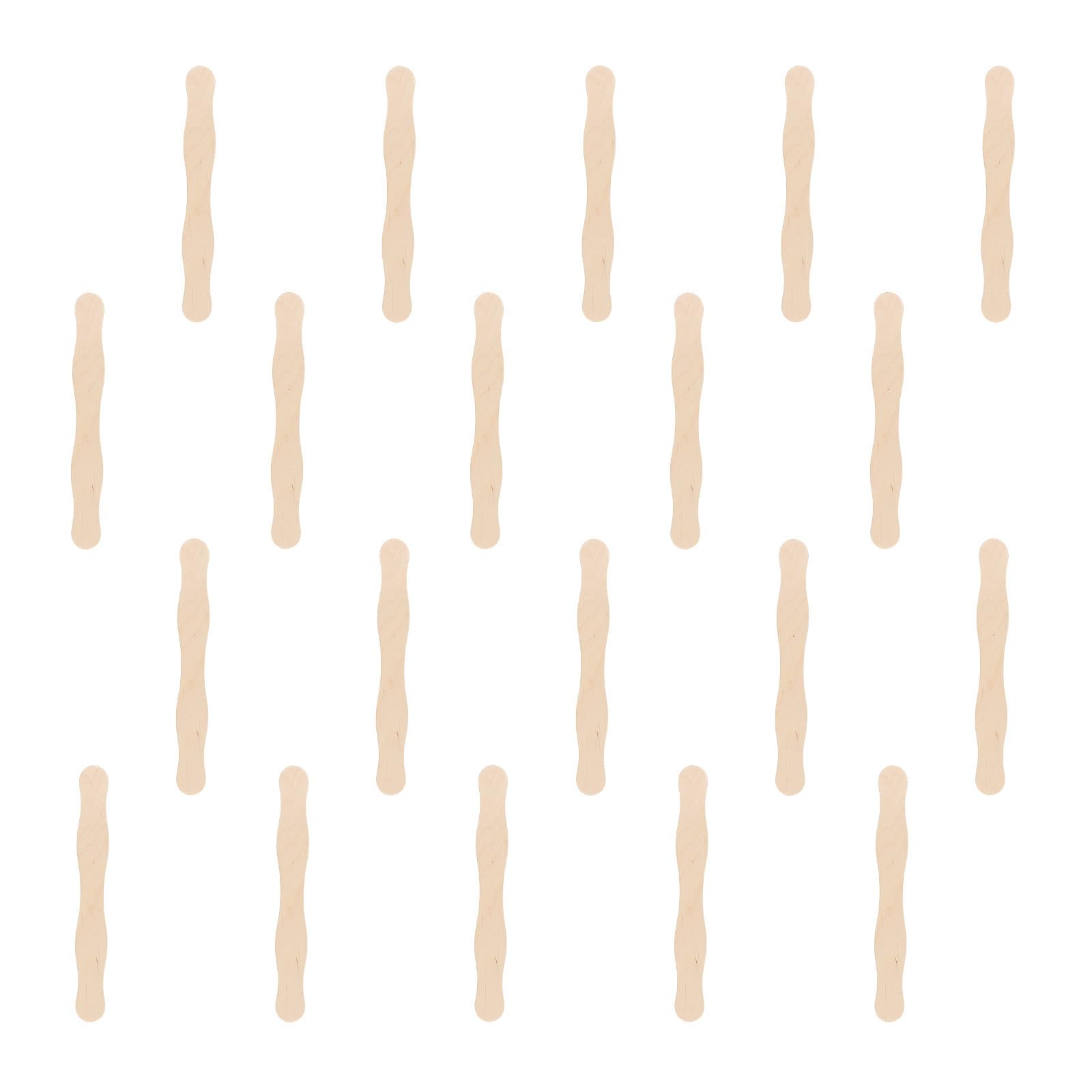 ERINGOGO 200 Unidades Palitos de Madera Lisos para Manualidades, Gruesos y