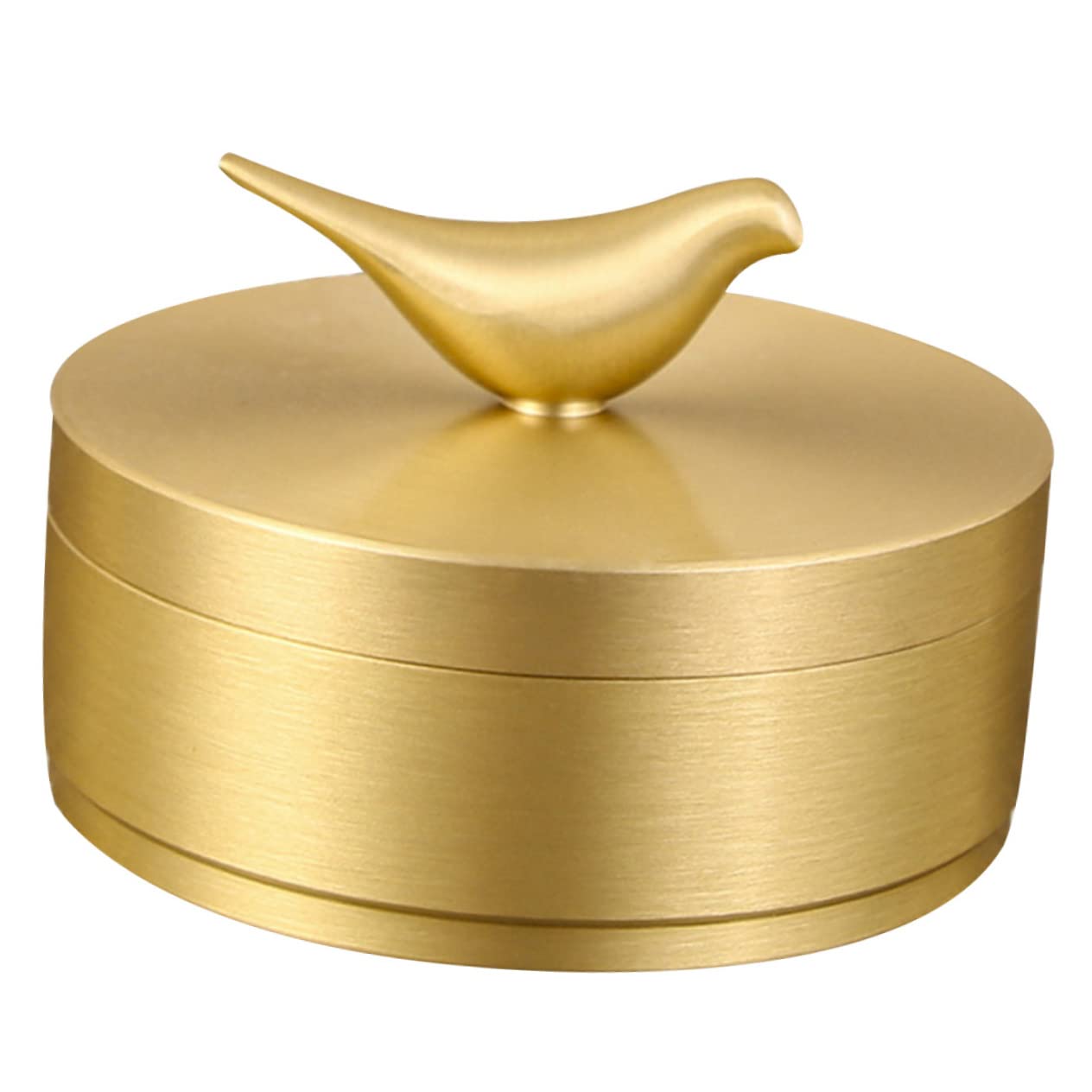 Scatola portaoggetti in ottone for uso domestico con coperchio: elegante confezione regalo for l'organizzazione domestica