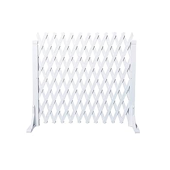 Decorative Fences Plant Screen,Telescopic Room Divider Fence - Easy To Install