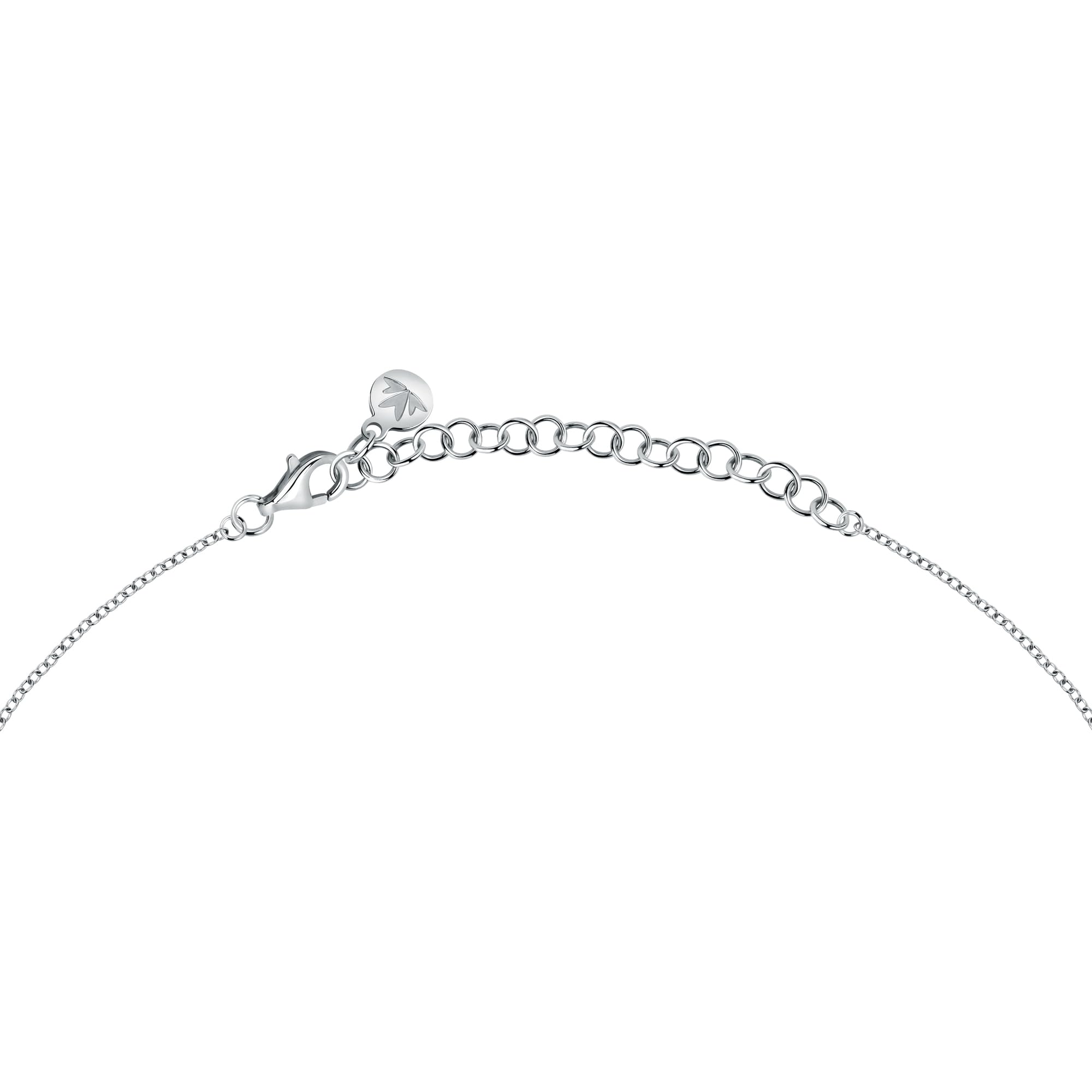 Morellato Collana da donna in argento 925 riciclato, pietra colorata, collezione TESORI ETERNI, idea regalo donna