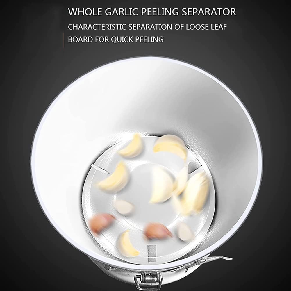 200W Commercial Automatic Garlic Separator,30KG/H Electric Garlic Peeling Machine,Whole Garlic Peeling,Garlic Peeler,Automatic Garlic Separator