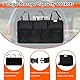 COOFULL Kofferraum Organizer Auto, multi aufbewahrungstasche für auto mit netztaschen, kofferraumtasche, schwarz XL