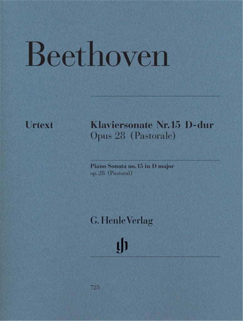 Beethoven: Piano Sonata No. 15 in D Major, Op. 28 ("Pastoral")      Sheet music – January 1, 2008
