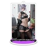 よふかしのうた アクリルキャラクタースタンド 透明アクリル製 アニメ 可愛い装飾品 台座付き DIY装飾 萌えグッズ 誕生日プレゼント向けギフト 置物cy11152304s-7