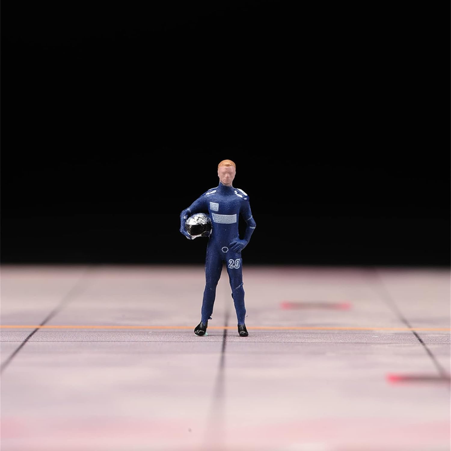 RoofWorld 3pcs 164 Racing Man Minitures Scene Figuras de muñeca para ...