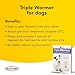 DURVET 12-Pack Triple Wormer Tablets for Puppies and Small Dogs
