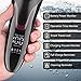 Electric Razor for Men - Lavieer Wet and Dry Rechargeable Mens Rotary Shaver with Pop-up Beard Trimmer Cordless Waterproof, 100-240v Worldwide Travel Universal, Orchid
