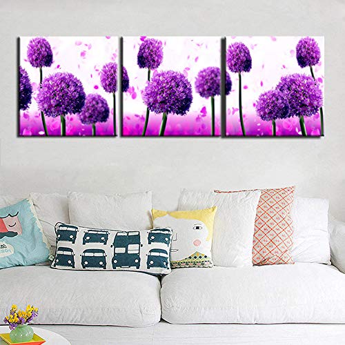 Impression Royal Violet Allium de qualité supérieure pour décoration murale - 4