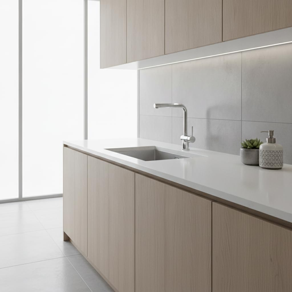 CATA Grifo De Cocina CSA CROMO/D Monomando Caño Bajo Giratorio 360º Acero Inoxidable Aireador Anticalcáreo Cartucho Cerámico Apertura En Frío Reductor Caudal 5L Conexión Flexible Acabado Inox