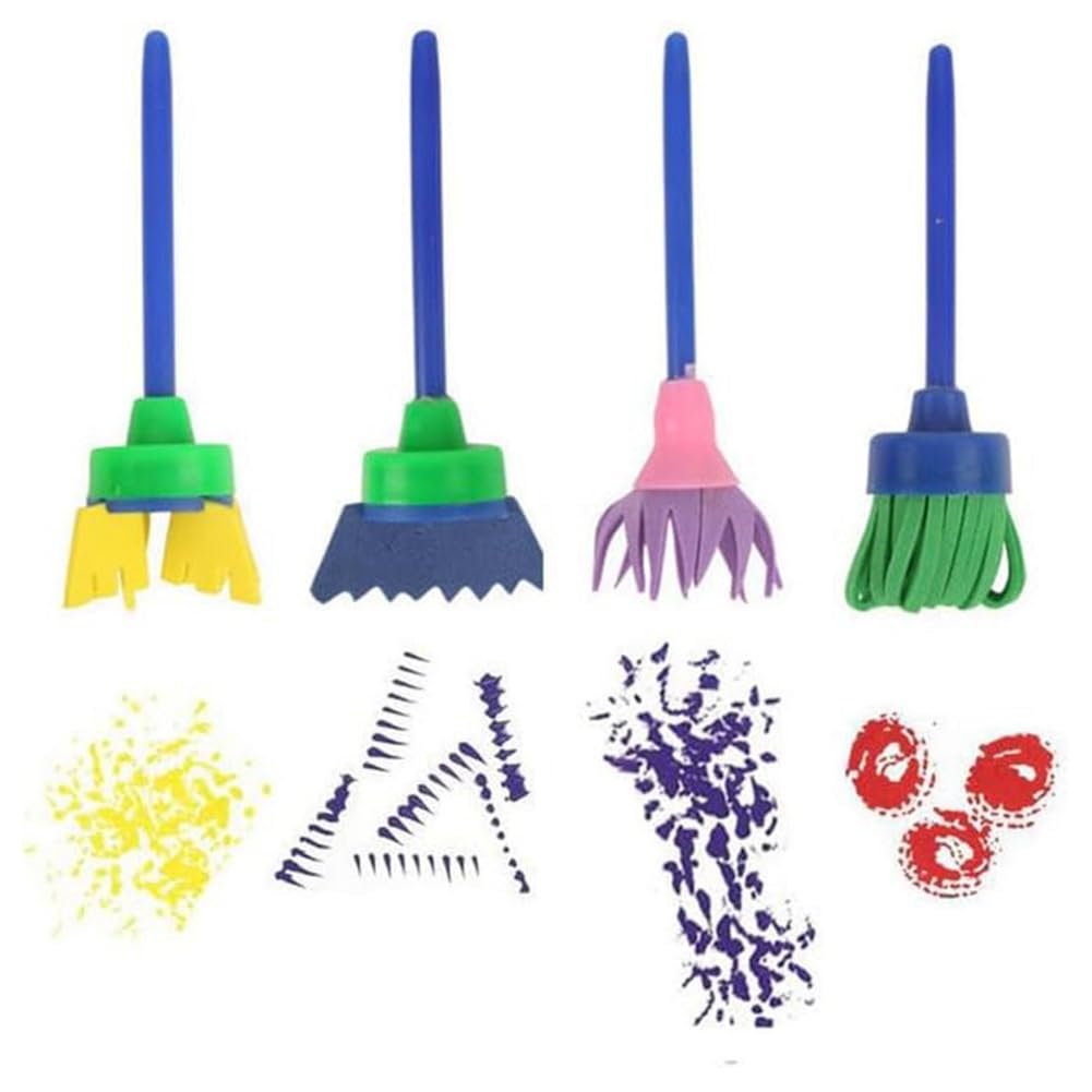 Ensemble De Pinceaux De Peinture Pour Enfants, Kit De Pinceaux De Ensemble De Pinceaux De Peinture Pour Enfants, Kit De Pinceaux De