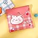 Healvian 2pcs Menstrual Pad Storage Bag Portable Napkin Organizer for Women Pu Material Capacity Privacy for Travel and Daily Use
