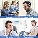 RJ9 Telefon Headset mit Mikrofon Noise Cancelling, Festnetztelefon Kopfhörer Mono für Cisco 8811 7811 7841 7861 7942G 8841 8845 8851 8861 6851 Büro Call Center IP Telefone, Kristallklar Chat