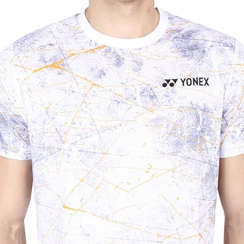 Image of YONEX Essentia Junior T-Shirt - Sustainable Performance | TruDry Moisture-Wicking | Cool, Dry and Comfortable | Round Neck | Light Weight | Eco-Friendly T-Shirt Recycled Plastic Bottles