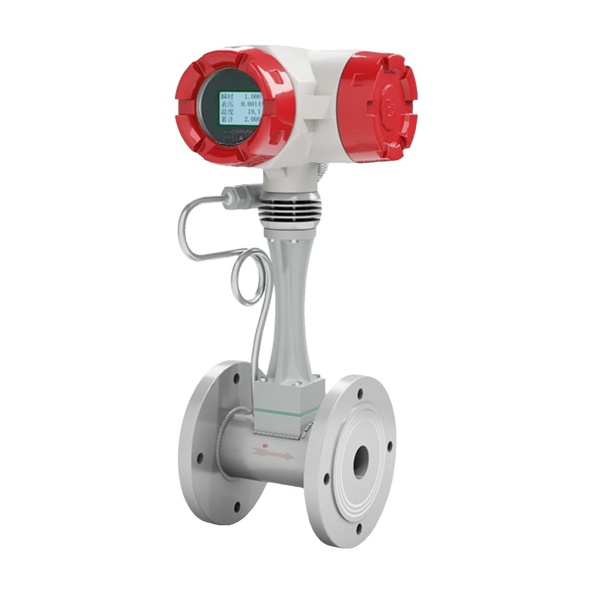 Compteur vapeur dn50 équipé de capteur Vortex intégré à bride - 2