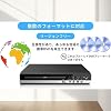 TVTKE Blu-ray Player, Mini HD DVD Player, HDMI and RCA Cable, 1080p Built-in PAL/NTSC in All Regions, USB 2.0 Home CD Player, Breakpoint Memory, HDR Support HD-338