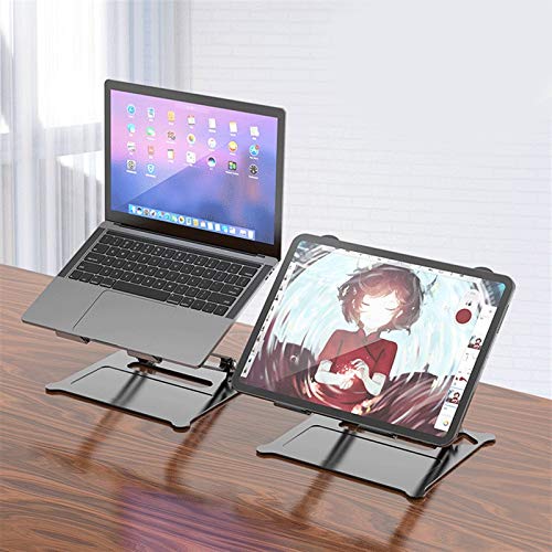 XIANGFAZJ Soporte Portatil Soporte de Soporte de Soporte de Soporte de Soporte de Soporte portátil Ajustable Tableta de enfriamiento de Tableta Soporte de Mesa de Soporte