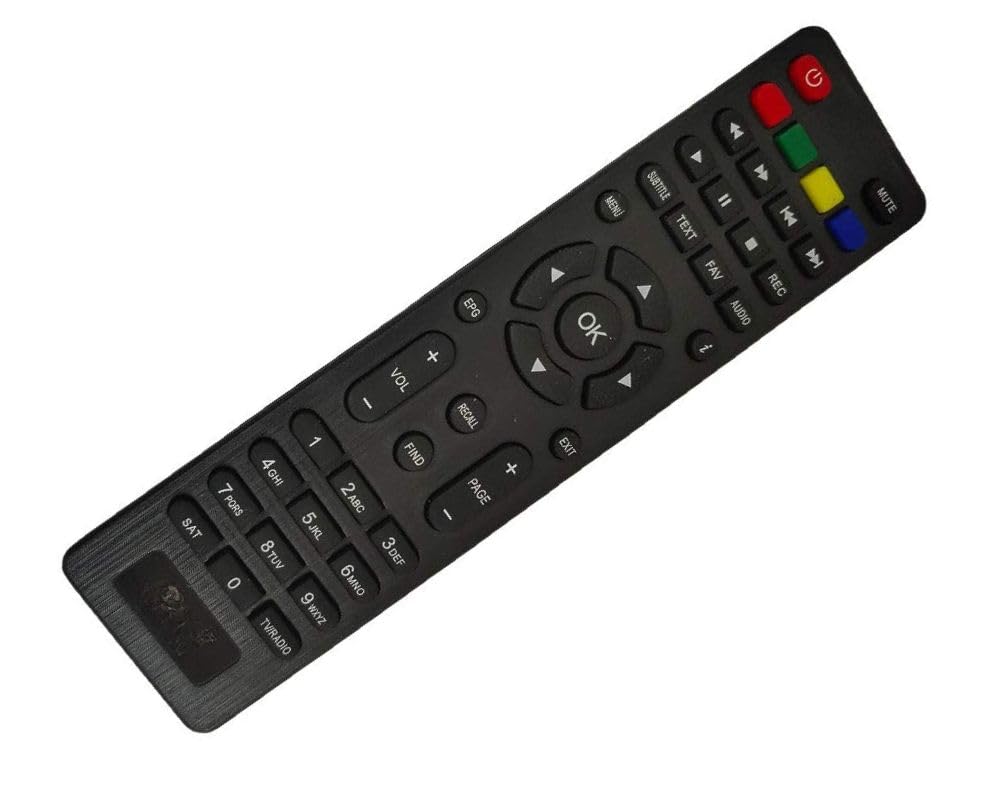 Remote Control Compatible for STC-H 500 Set Top Box Remote (Black)-picture-33