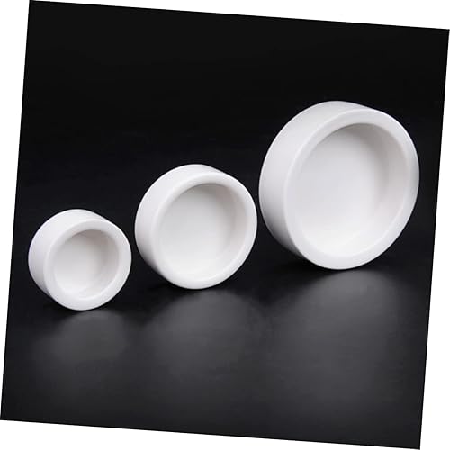 Miniatura 9 de Ipetboom 6 piezas de suministros para reptiles, platos de agua para reptiles, cuencos para mascotas, platos de cerámica para conejillos de indias,