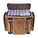 Plano Guide Series 3700 XL Tackle Bag, Beige 1680 Denier Fabric with Waterproof Base, Includes 10 StowAway Utility Organization Boxes, Large Premium Fishing Storage