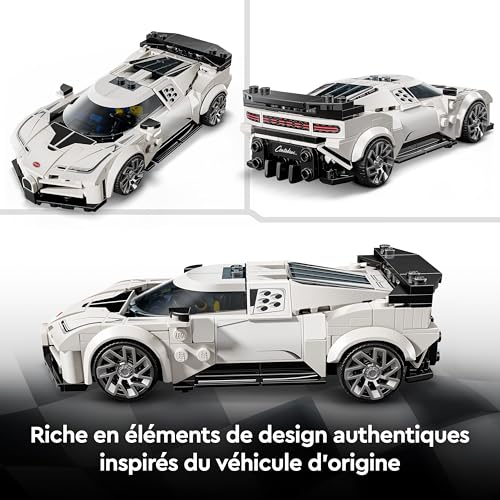 LEGO® Speed Champions 77240 Hypercar Bugatti Centodieci - vue 6