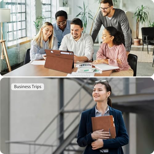 Funda para Samsung Galaxy Tab S10 FE Plus ideal para trabajar en cafeterías 7