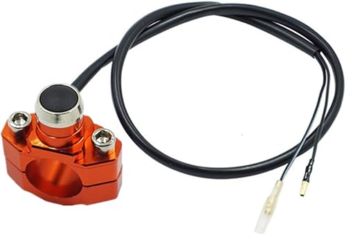 Interruptor de apagado de arranque de motor de motocicleta, interruptor de apagado CNC universal para ATV, Dirt Pit Bike, scooter, Quad 12 V, 78 Interruptor de apagado de arranque de motor de motocicleta, interruptor de apagado CNC universal para ATV, Dirt Pit Bike, scooter, Quad 12 V, 78