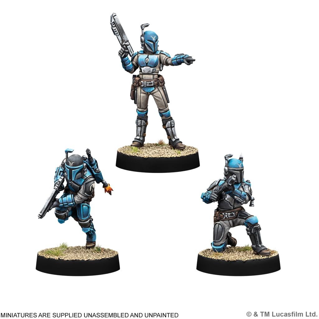 Atomic Mass Games | Star Wars: Legion Mandalorian Warriors | Rozszerzenie Do Gry Figurkowej, Rebel Alliance, 11 Figurek, Warianty Jednostek I Akcesoria | 2 Graczy