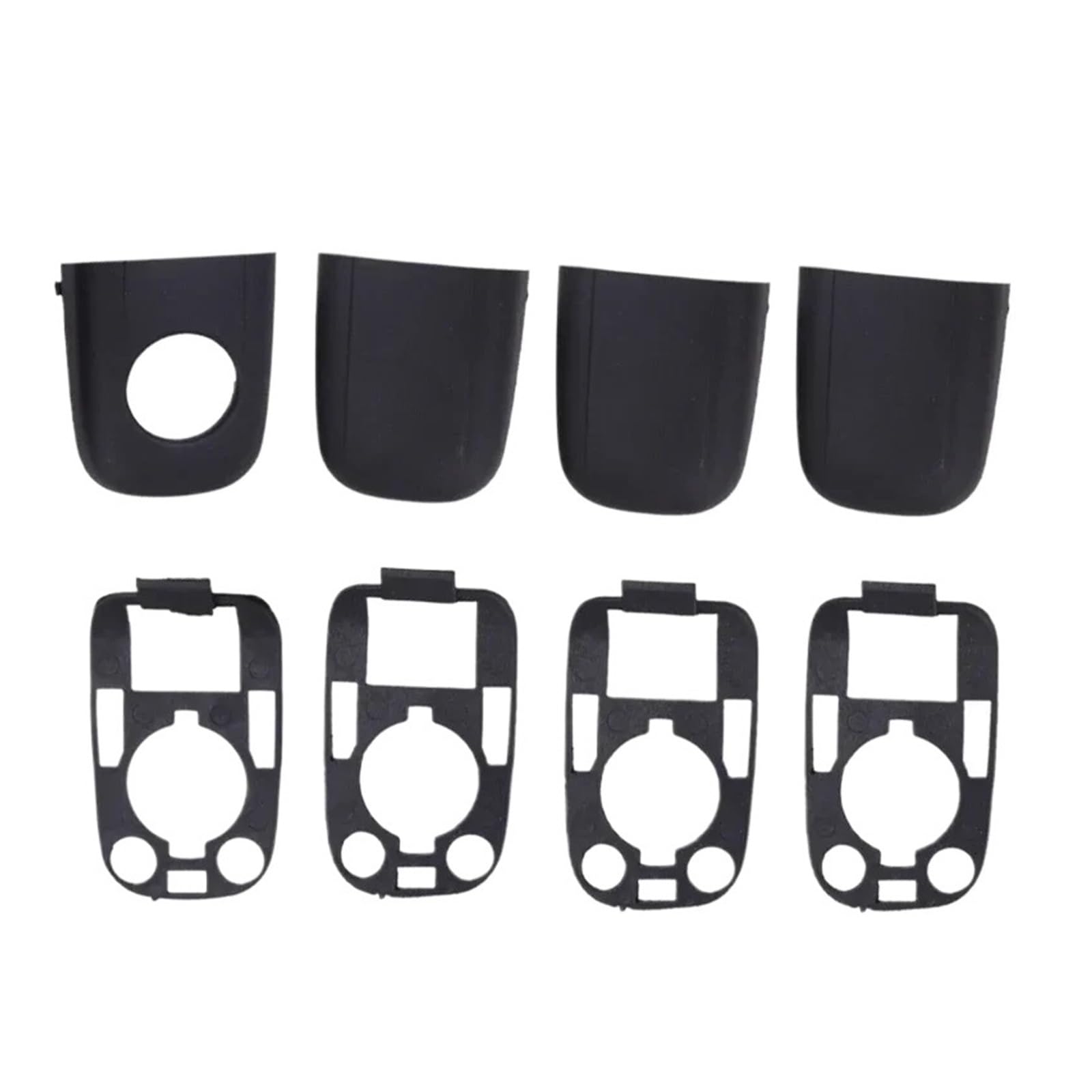 XUAWESD Car Door Handle Trim Kit with Stop for Citroen 307 C2 C3 9101AA