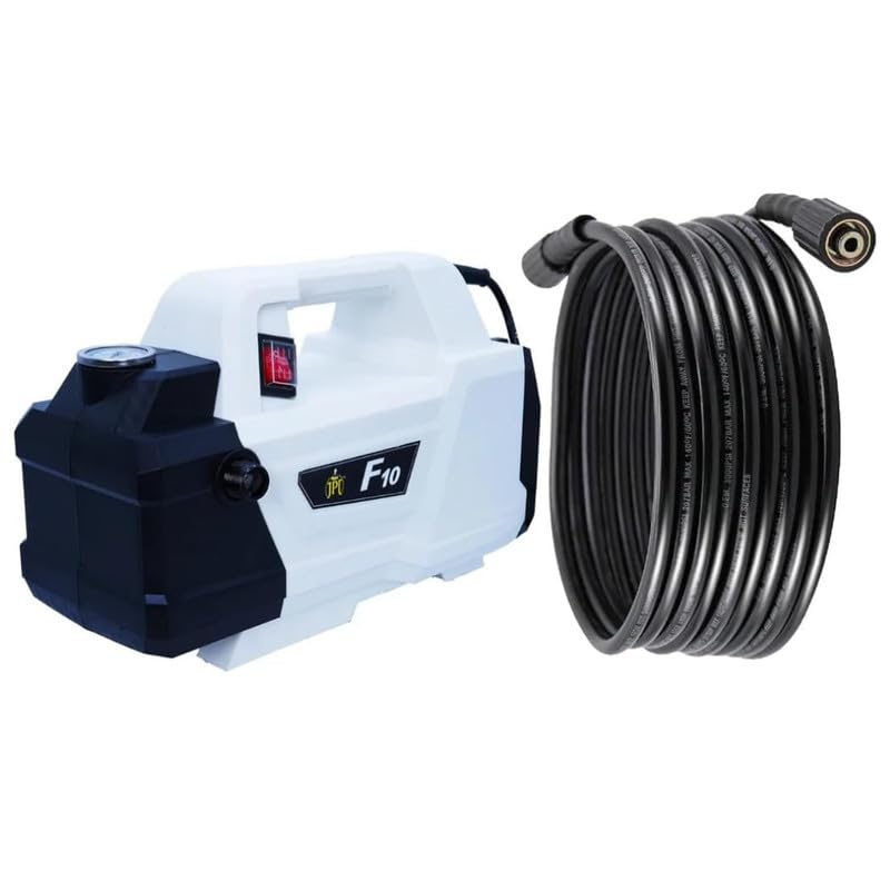 Image of JPT Combo F10 High Pressure Washer with 15-Metre Pressure Washer Hose Pipe