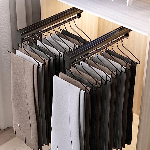 Solution gain de place dressing avec le portant coulissant et réglable