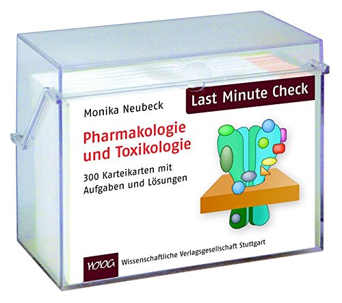 Last Minute Check - Pharmakologie und Toxikologie: 300 Karteikarten mit Aufgaben und Lösungen Last Minute Check - Pharmakologie und Toxikologie: 300 Karteikarten mit Aufgaben und Lösungen