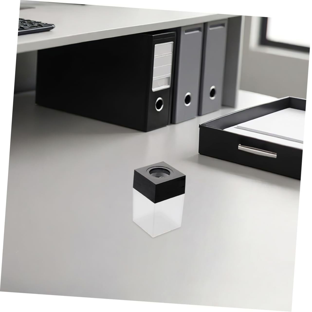 UKCOCO 12piezas Caja De Clips Magnéticos Para Escritorio Portaclips Magnético Para Oficina Organizador De Clips Para Para Escuela