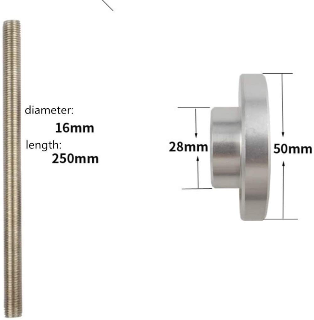 vincente Outil de démontage du pédalier,Outil de Retrait de roulement Press- Fit - Extracteur de pièces de tête de vélo en Alliage d'aluminium Robuste pour BB86 PF30 BB92, Outils de réparation de vélo