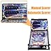 Mini Pinball Game Machine Electronic Desktop Ball Shooting Toy Retro Pinballs Machine Game with LED Lights Sounds and Digital Scorer