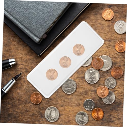Caja Transparente Portamonedas Compacta para Coleccionistas miniatura 4