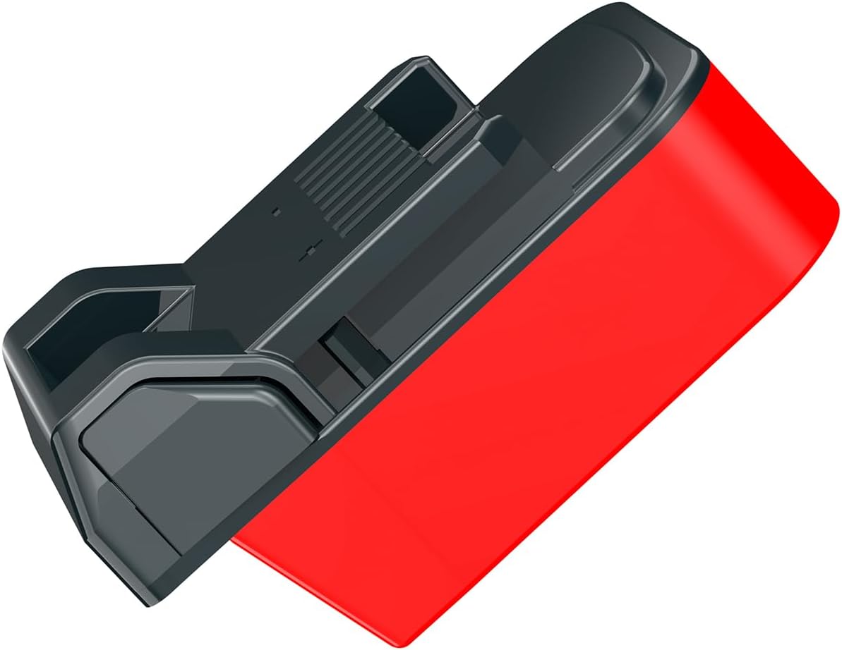 Adapter for Milwaukee M18 RED Slider Lithium Batteries Fits Hitachi & Fits Metabo HPT 18v (Not 36v) Cordless Tools (US Stock) - Adapter Only