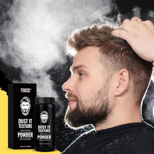 Haarpuder Haarstyling-Puder 30g,Haar-Styling-Puder,Hairstyling Haarpuder,Natürliches Langanhaltende Styling Powder für Stabilität Volumen Puder zum stylen,Matte Textur, Lang Anhaltender Halt