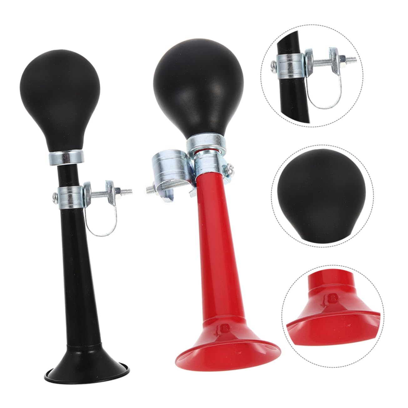 TOYANDONA Clacson da Bicicletta Air Horn per Bici Corno di Bici Accessori Bici per Bici da Adulto per Adulti Il Clacson della Bicicletta Manubrio Aria Ferro Elettrolitico